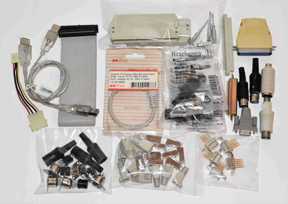 Various Cables and Connectors64284554136961122