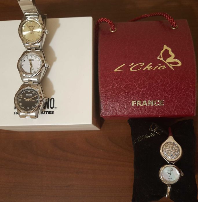 Часы Moschino Don`t be 2 late\ L`Chic\ Longines\Bulova