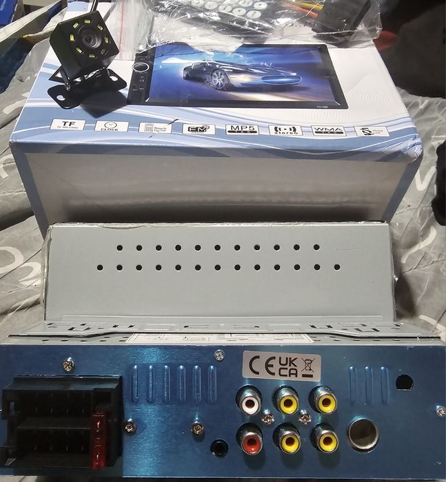 Radio 1 DIN android auto e carplay