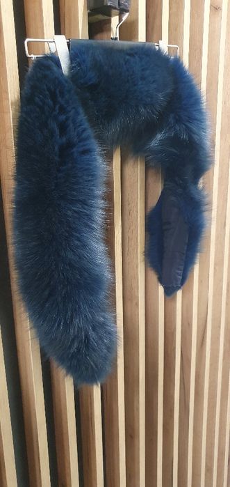 Kołnierz z lisa prawdziwy