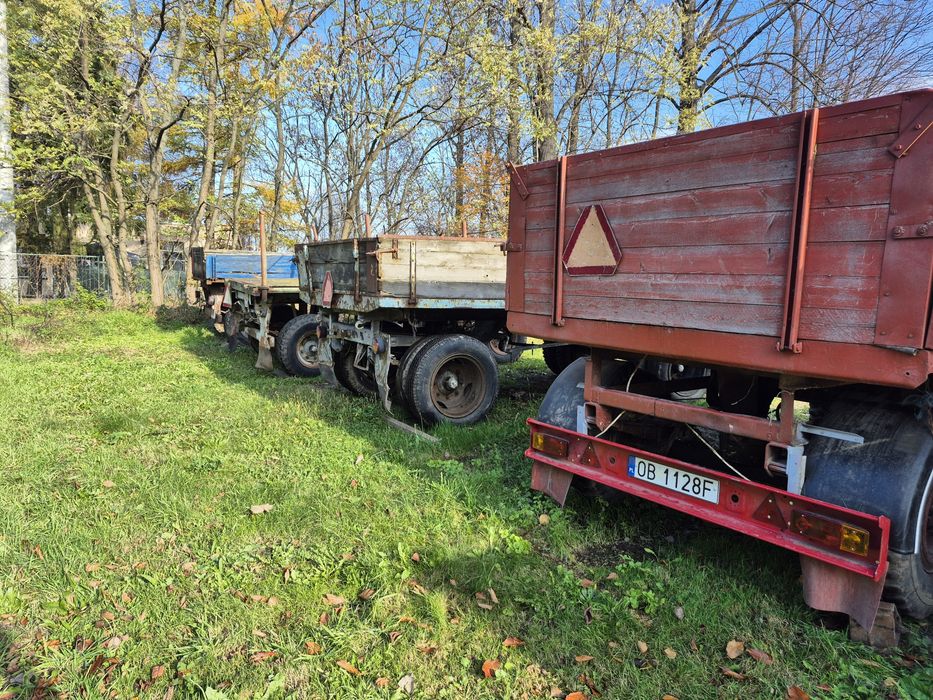 Przyczepa rolnicza czeska bss p73 Brandys 7 ton panav okazja