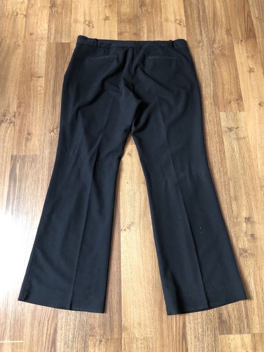 Czarne eleganckie spodnie The Limited Usa wizytowe biurowe kant  42