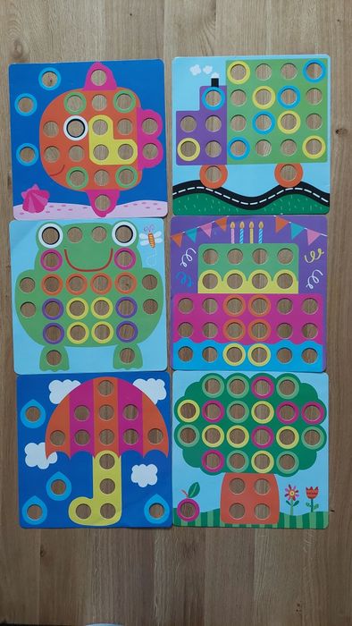 Mozaika z dużymi elementami