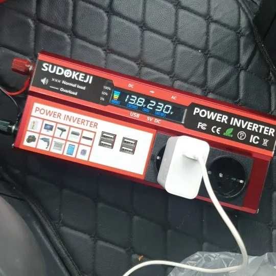 Преобразователь напряжения, инвертор, умножитель питания на 1500 Вт