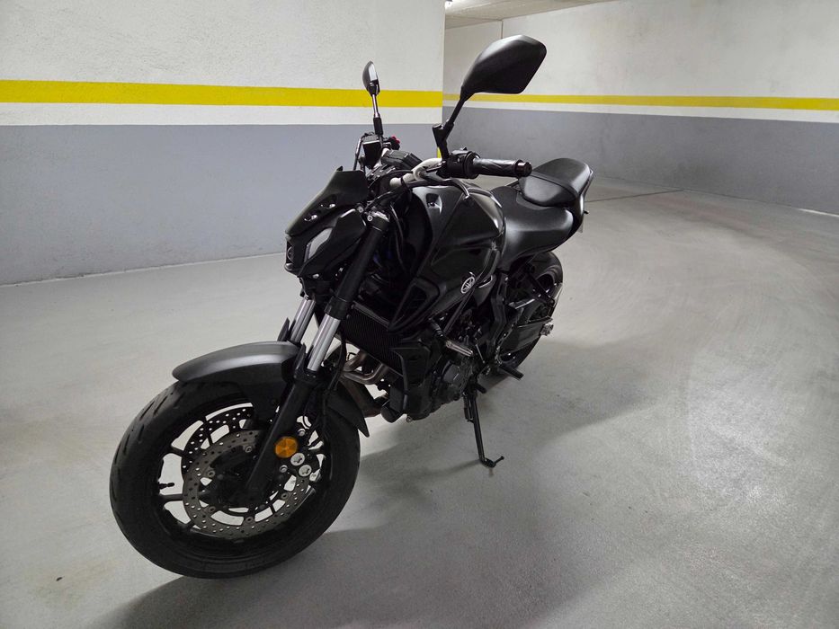 Yamaha MT07, 55KW, 2023 e 16000km