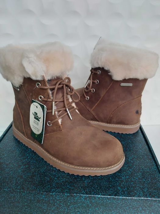 NOWE botki kozaki Emu Australia shoreline 37 śniegowce skorzane