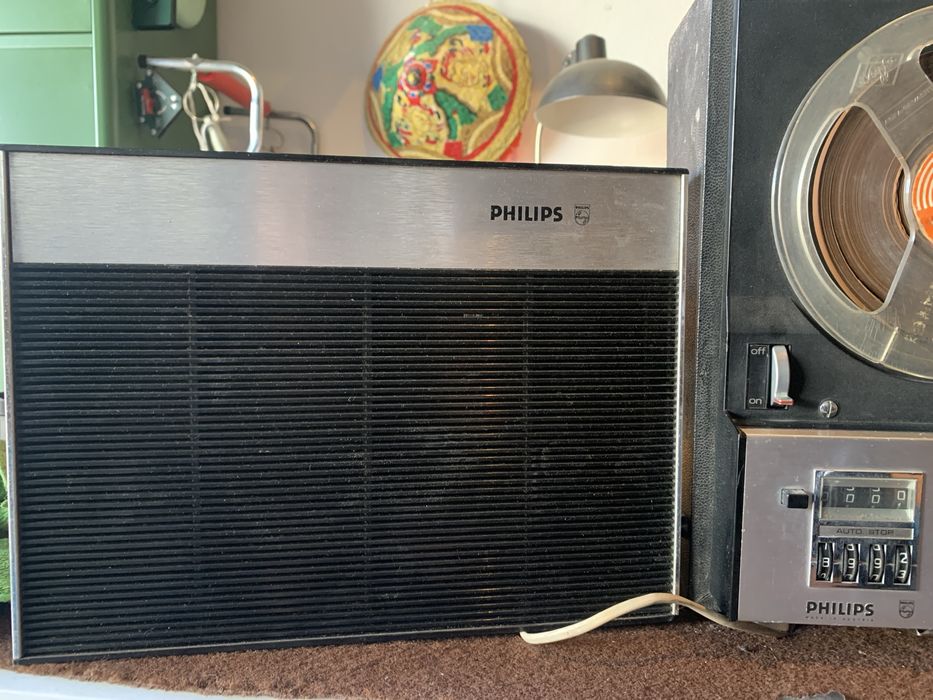Gravadore/leitor  esterio de bobina a bobina Philips Stereo 4408