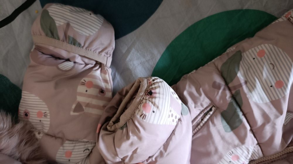 Зимовий комбінезон 9-12міс 80 розмір