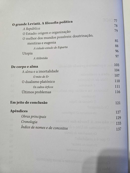 Livro Platão - A verdade está noutro lugar