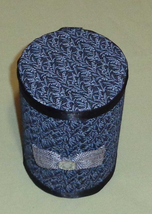 Caixa decorativa e de arrumação laço com flor (NOVA)