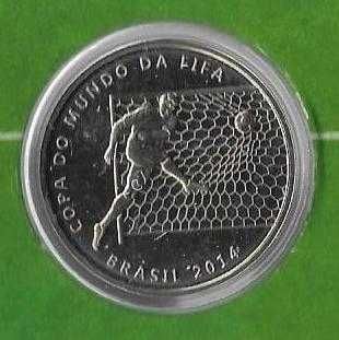 Brasil - - - "Brasil 2014  -  Jogadas do Futebol" - - - - - Moedas