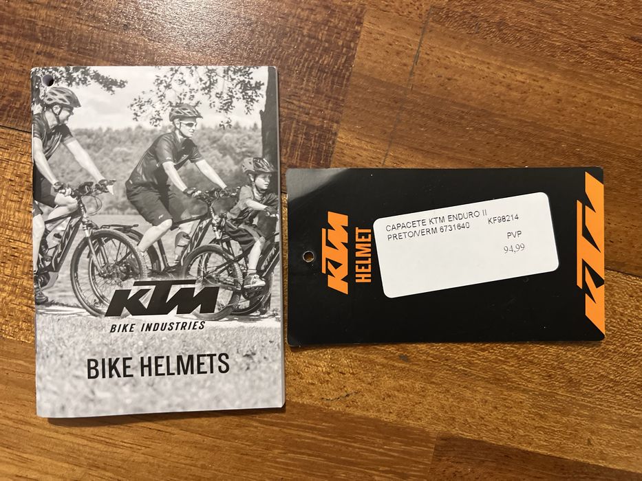 Capacete KTM enduro II