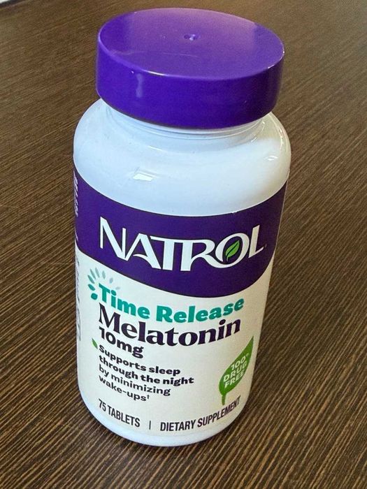 Natrol Melatonina 10mg | Time Release | Dual Action | Na Dobry Sen