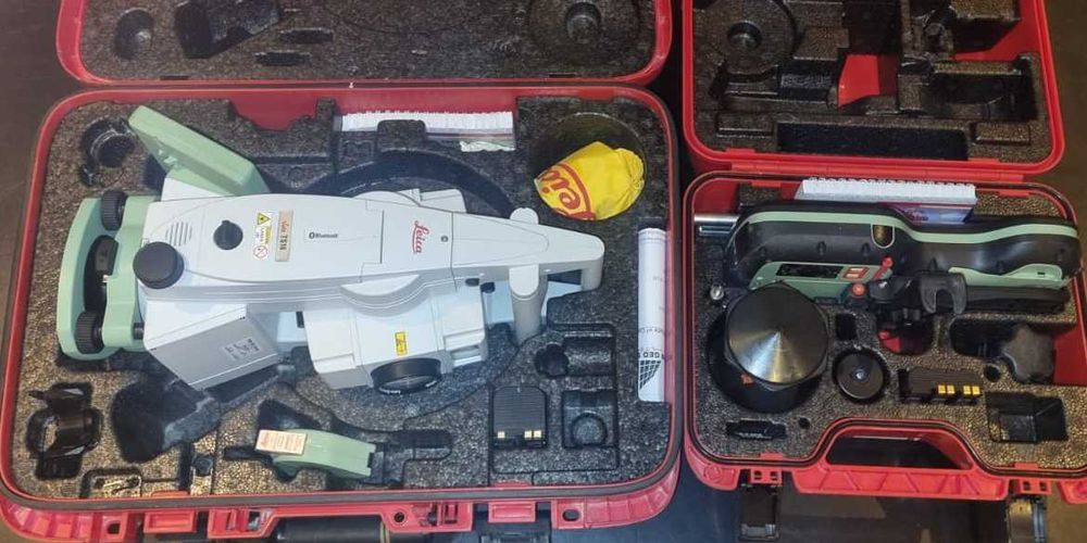 Leica TS16 z CS20 Tachimetr robotyczny bezlustrowy.