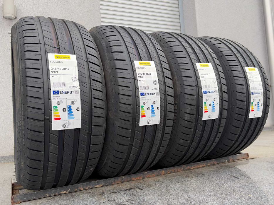 x4 Letnie 245/45R17 Kormoran Summer3 99W XL prod. 2026 rok! B,B,71db