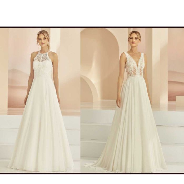 Vestidos de noiva corte A, na ROSSY NOIVAS desde 300€