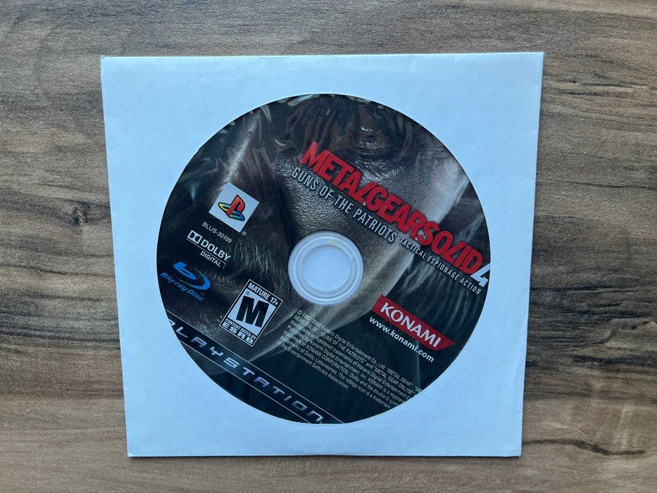 Metal Gear Solid 4: Guns of the Patriots (гра для Sony PlayStation 3)