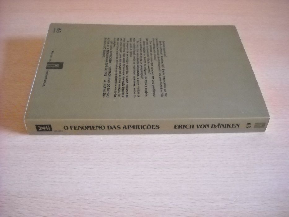 Vendo livro O Fenómeno das Aparições