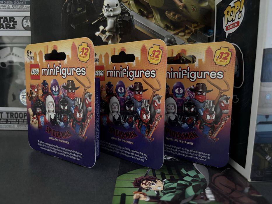 Lego spiderman across tye spider verse minifigures