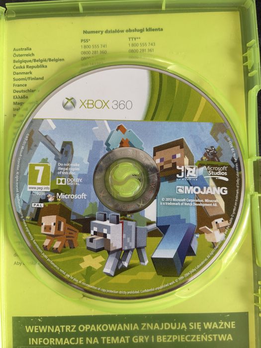 Gra XBOX 360 Minecraft