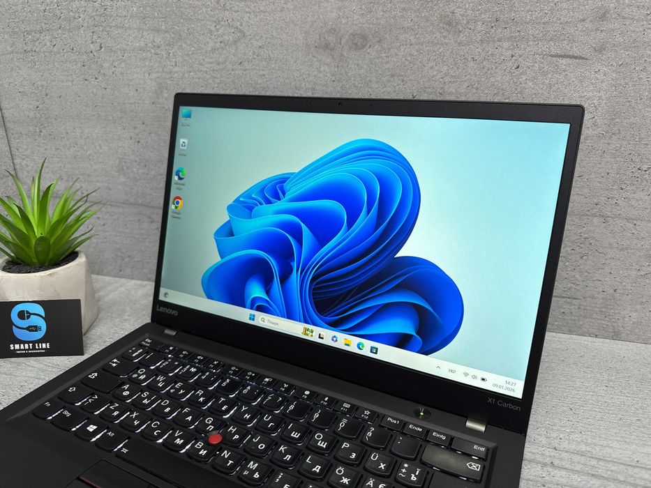 16gb ddr4/512gb ssd/Стильний ноутбук Lenovo X1 Carbon Gen 5
