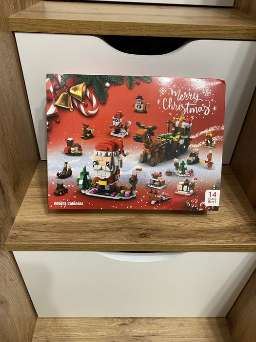 Адвент календар різдвяне лего