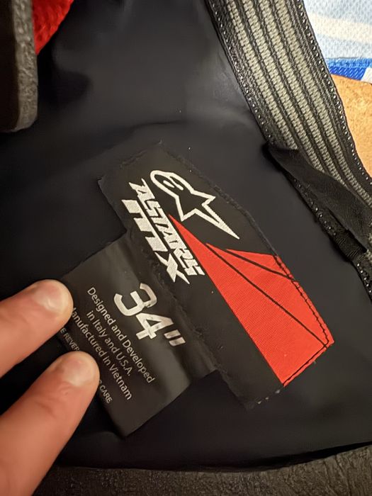 Equipamento fato motocross enduro alpinestars