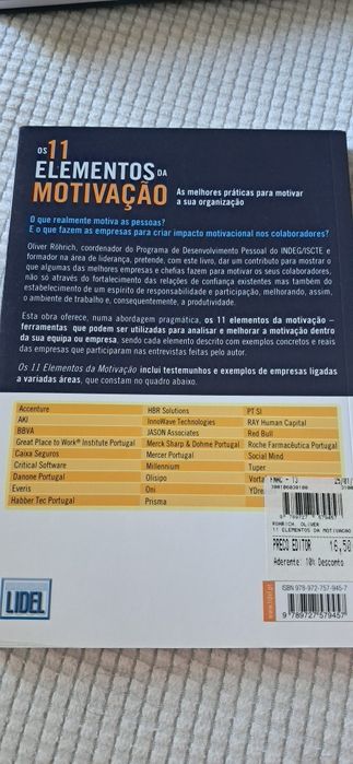 Os elementos da motivacao