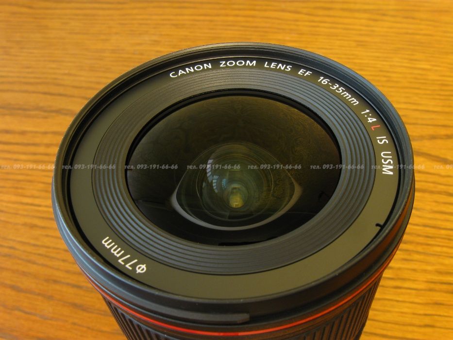 Объектив Canon EF 16-35mm f/4.0L IS USM официальный