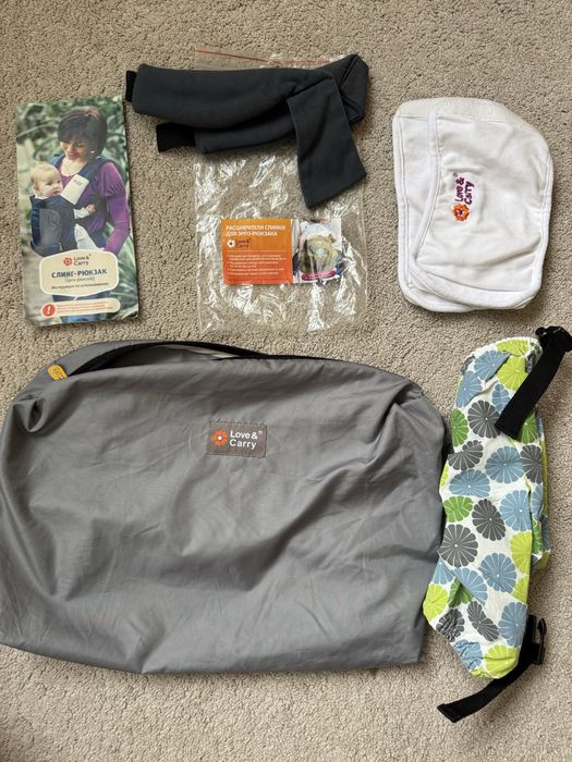 Ерго -рюкзак, Love & Carry | Повний комплект + коробка