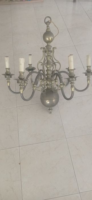 Candeeiro de tecto em Bronze