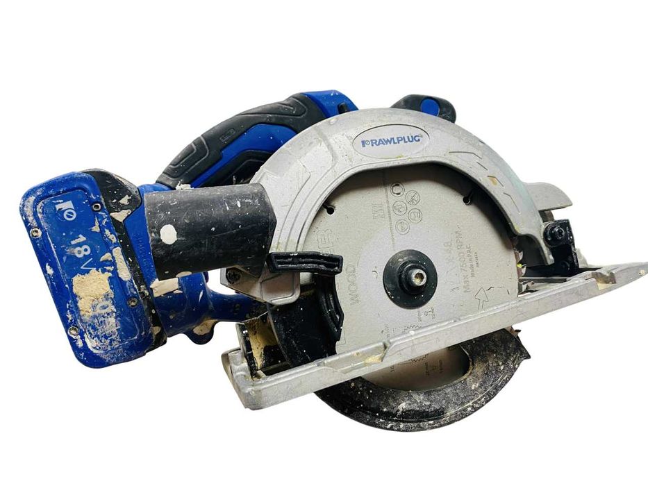 18 V RawlPlug Pilarka tarczowa 165 mm | AKU + ŁAD |