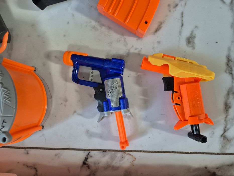 Karabiny i pistolety NERF zestaw extra