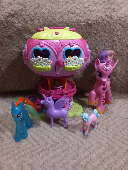 Лот My little pony Домик Hasbro под ремонт, пони