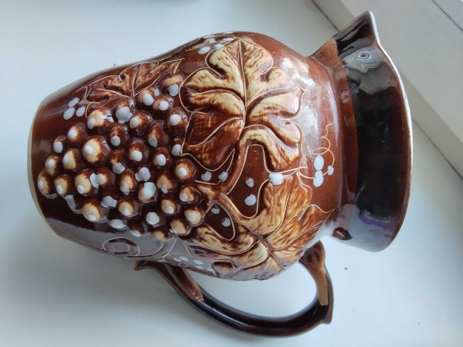 Бочка з емблемою Києва, оброблена міддю ручна робота