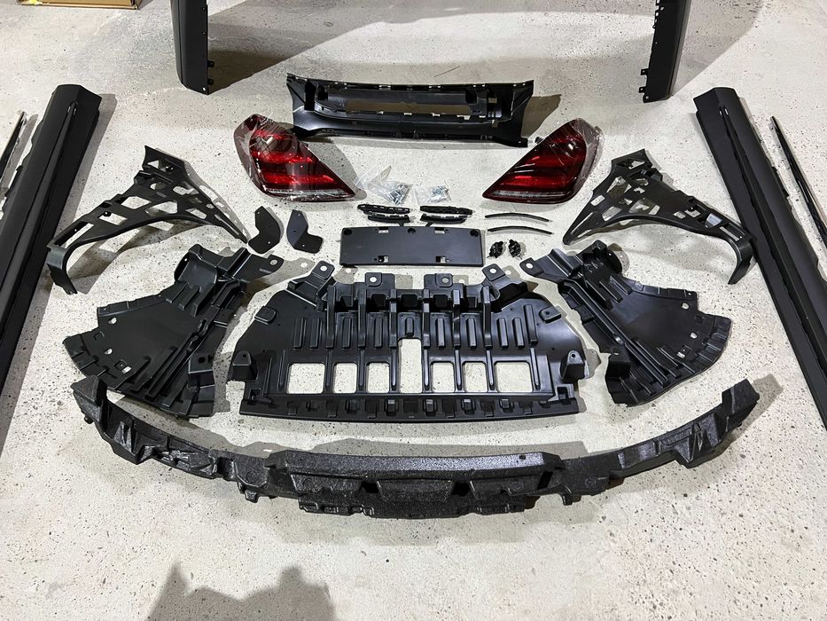 Комплект рестайлинга на Mercedes w222 s63 amg lci Рестайлинг