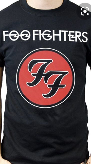 Tshirt  coldplay foo fighters metallica daft punk