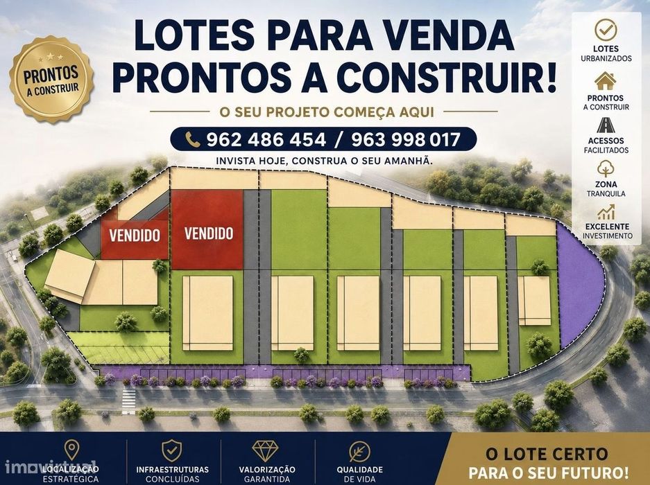 Lotes para construção- Parada de Atei- Mondim de Basto