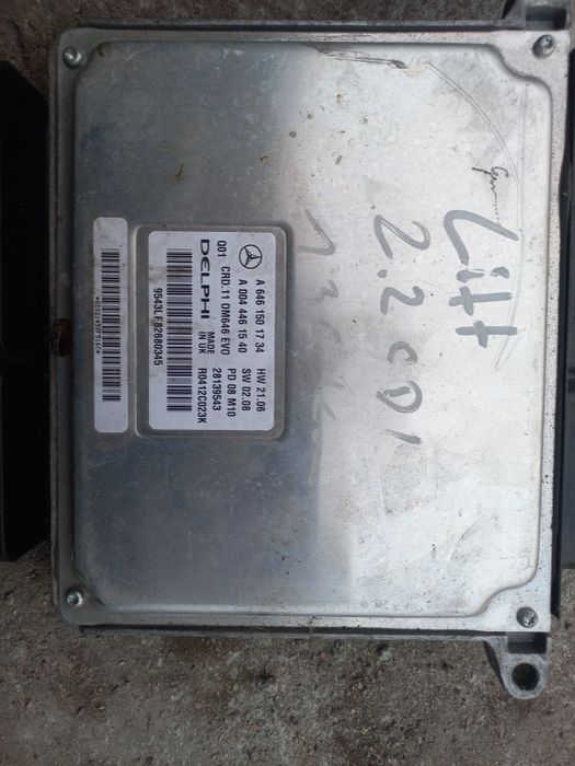 Sterownik silnika mercedes w211 2.2 2.7 3.2 4.0 cdi  2.2cdi lift