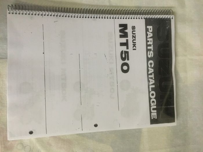 Suzuki MT50 Trailhopper (Mini Suzuki) Parts List