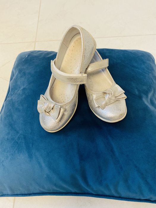 Baleriny buty buciki Kornecki rozm32 Srebrne