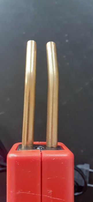 Pistola elétrica para soldar plástico + grampos