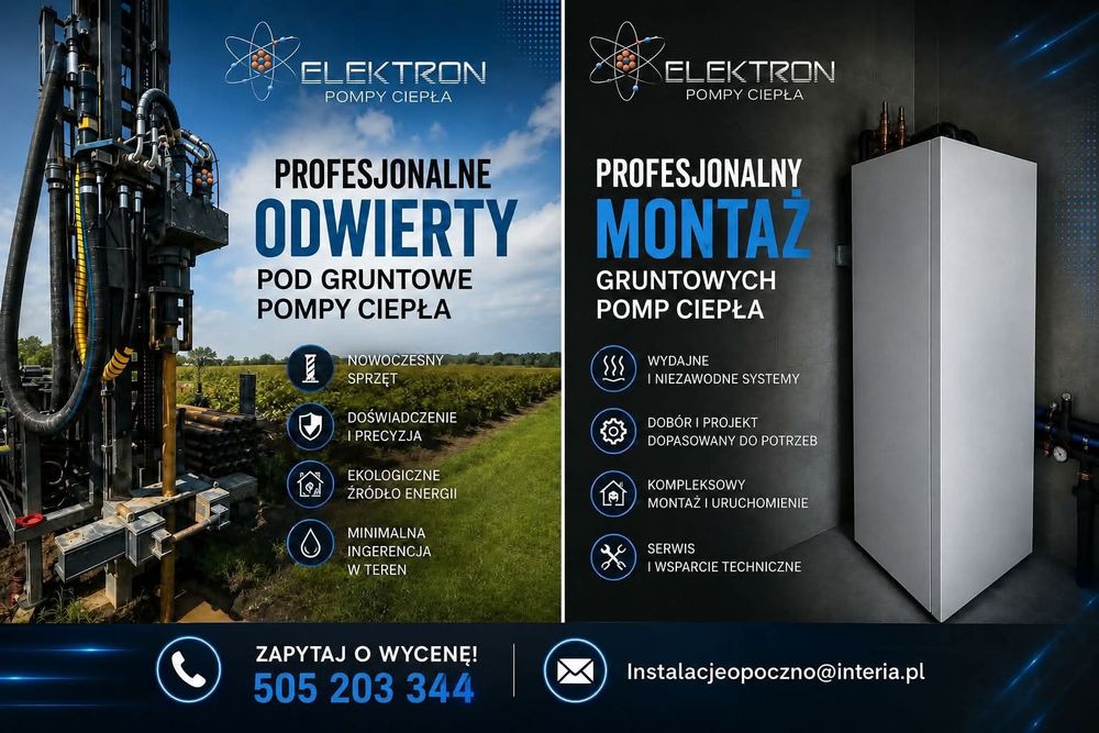 Promocja Gruntowa pompa ciepła z montażem Qvantum