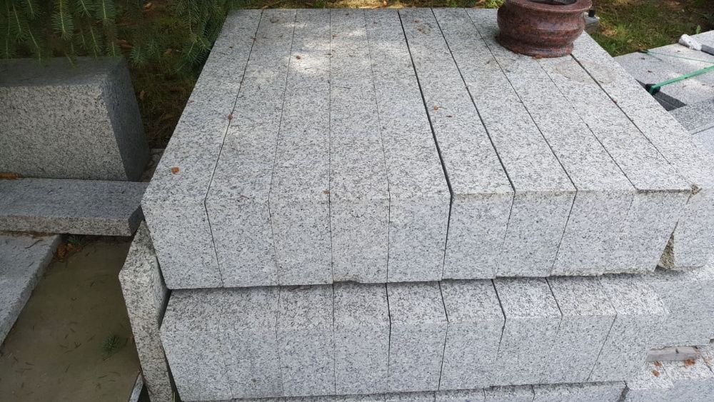 Obrzeża granitowe opornik krawężnik gr. 8x20 cm