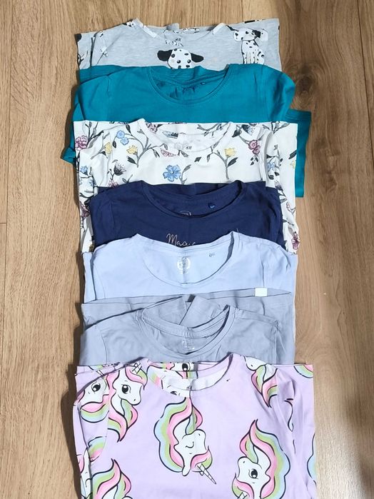Zestaw ubrań dla dziewczynki 122 H&M
