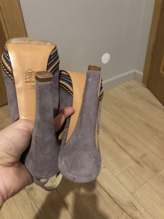 Buty Deni Cler skorzane