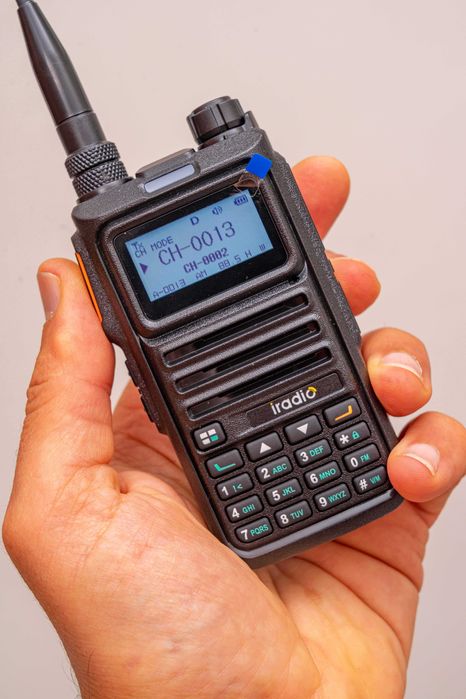 Radio portatil Iradio DM-UV4R, Digital! Novo na caixa.