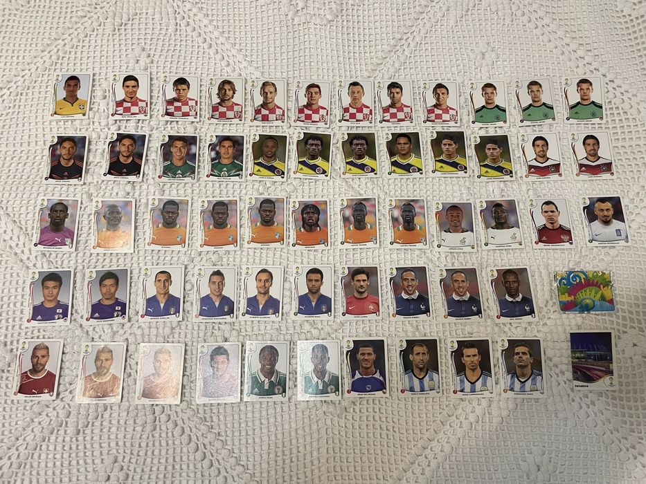Cromos Panini FIFA World Cup 2014 Brasil