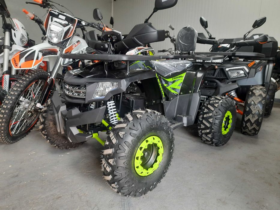 Mega duży QUad Elektryczny 1500w 8cali Xtr Asix Venom RATY barton 2025
