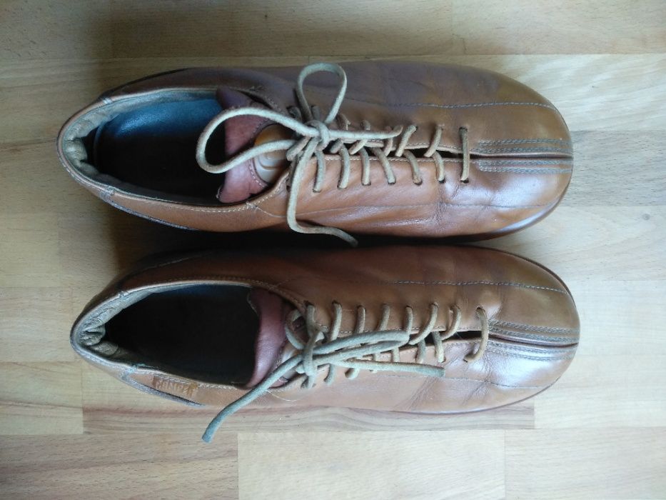 Camper | sapatos pele camel